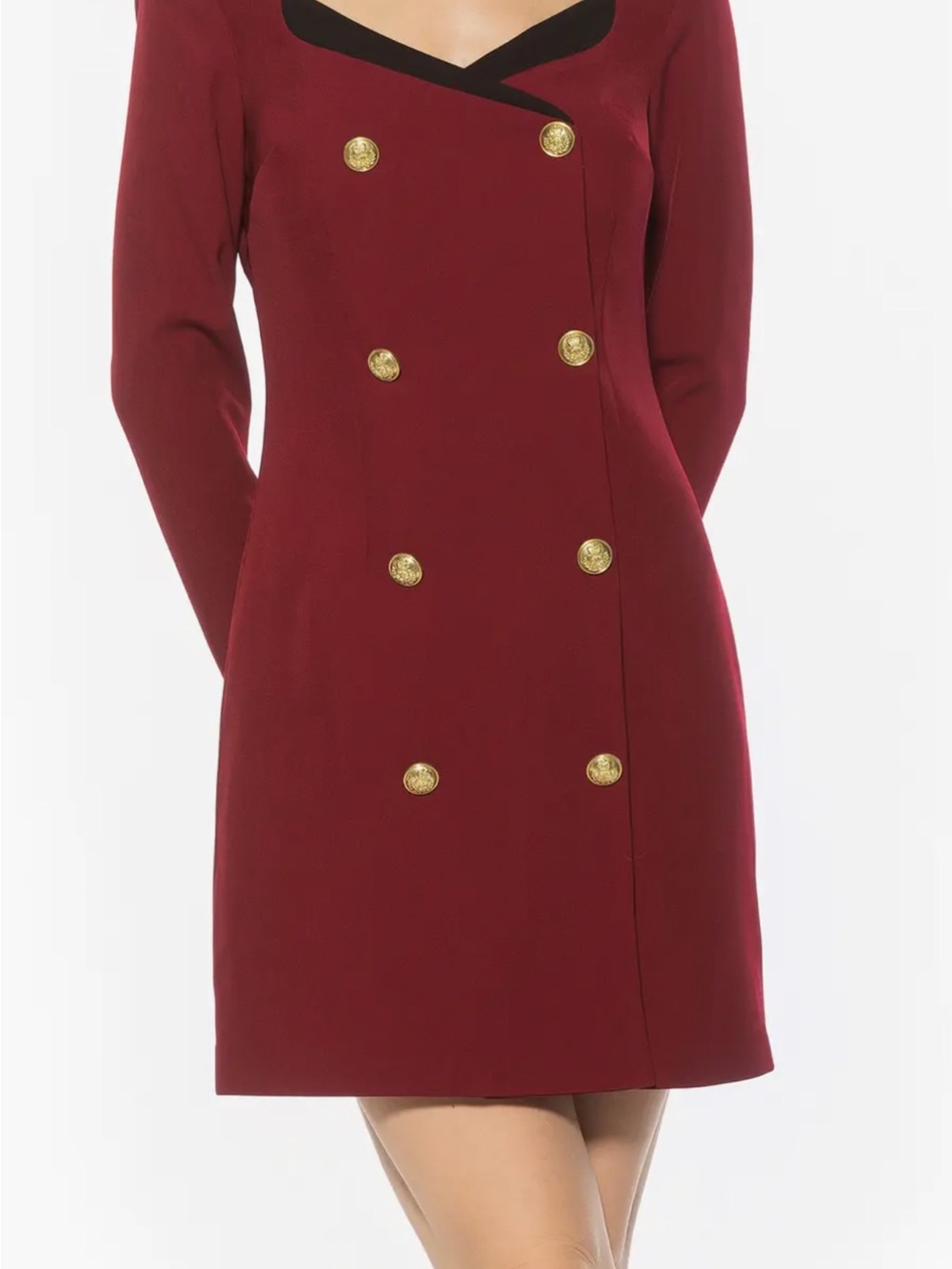 Alexia Admor Zuri Long Sleeve Double Breasted Blazer Dress NWT